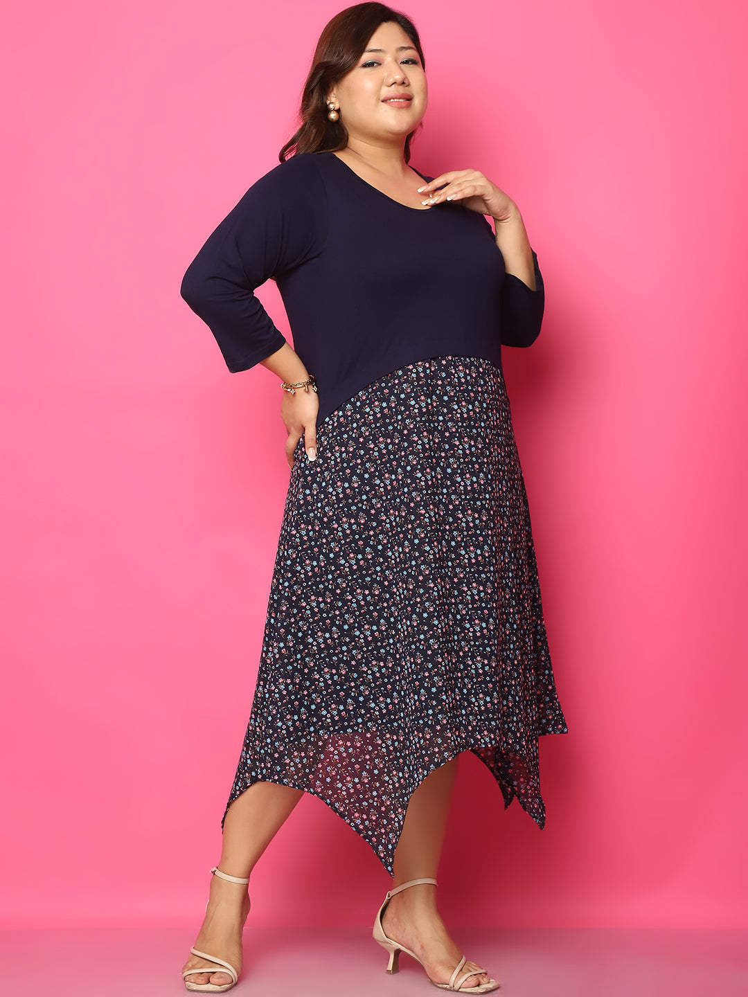 Plus Size A-Line Dress