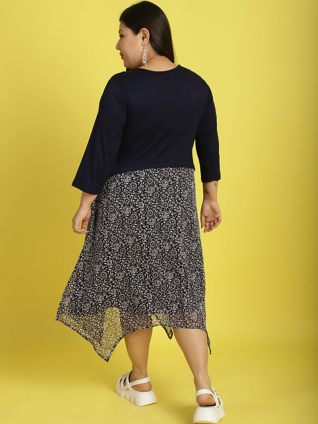 Plus Size A-Line Dress