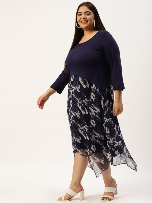Plus Size A-Line Dress