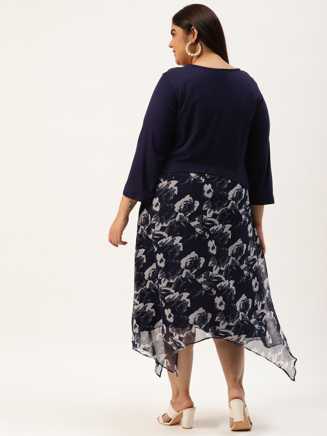 Plus Size A-Line Dress