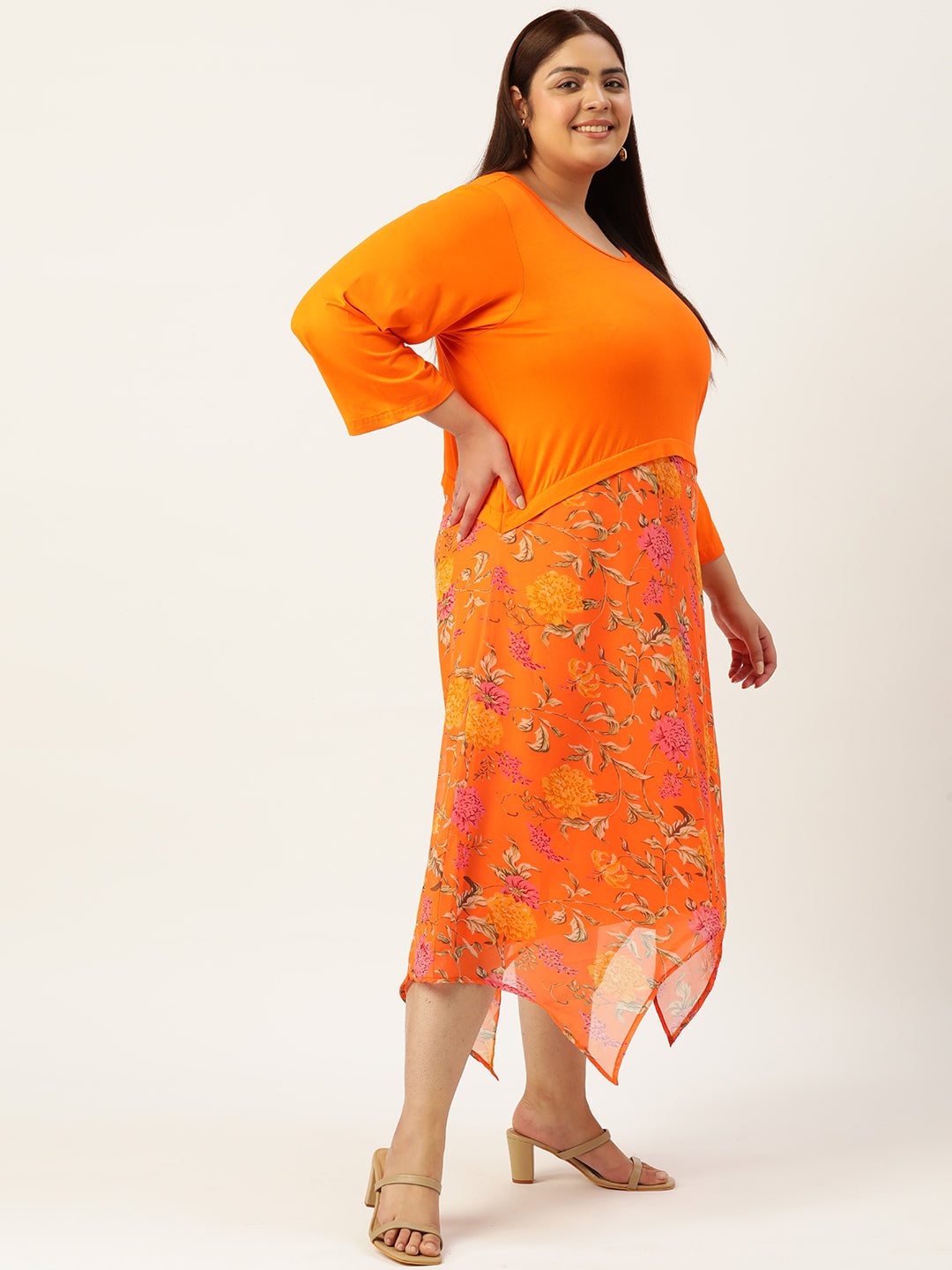 Plus Size A-Line Dress