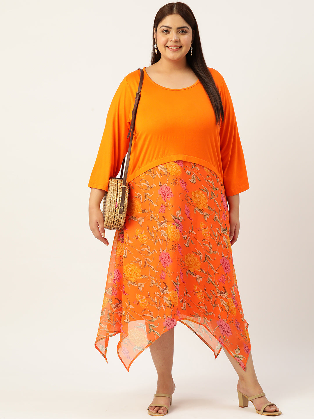 Plus Size A-Line Dress