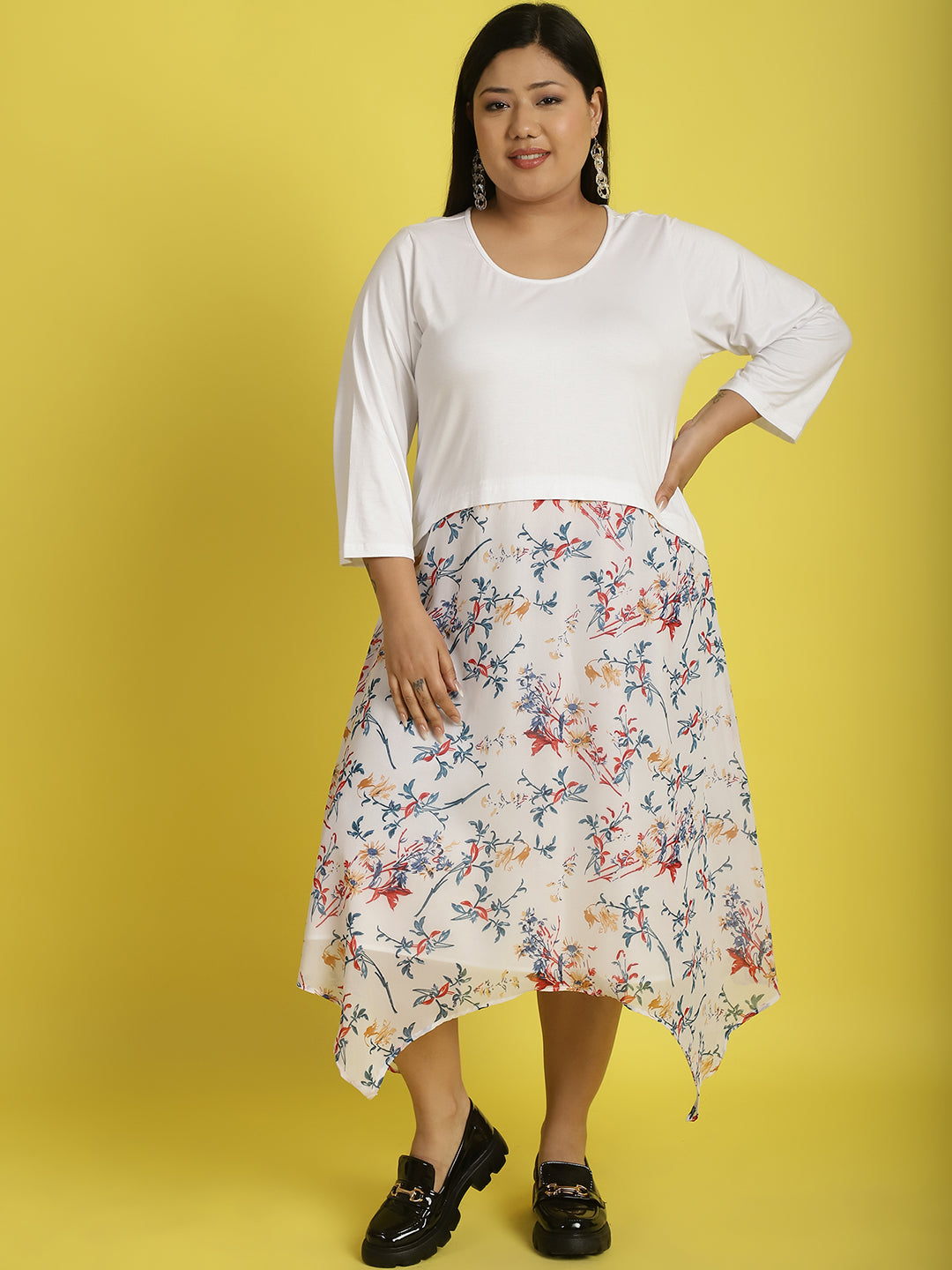 Plus Size A-Line Dress