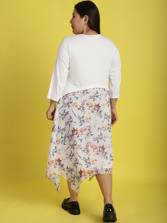 Plus Size A-Line Dress