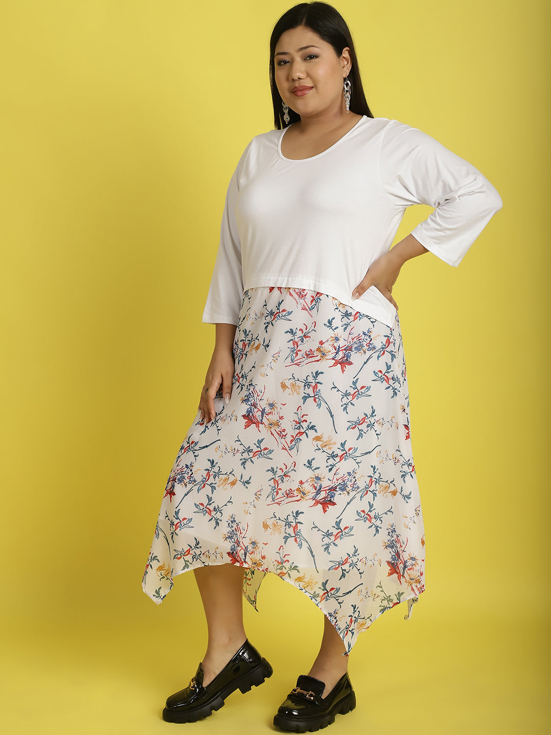 Plus Size A-Line Dress
