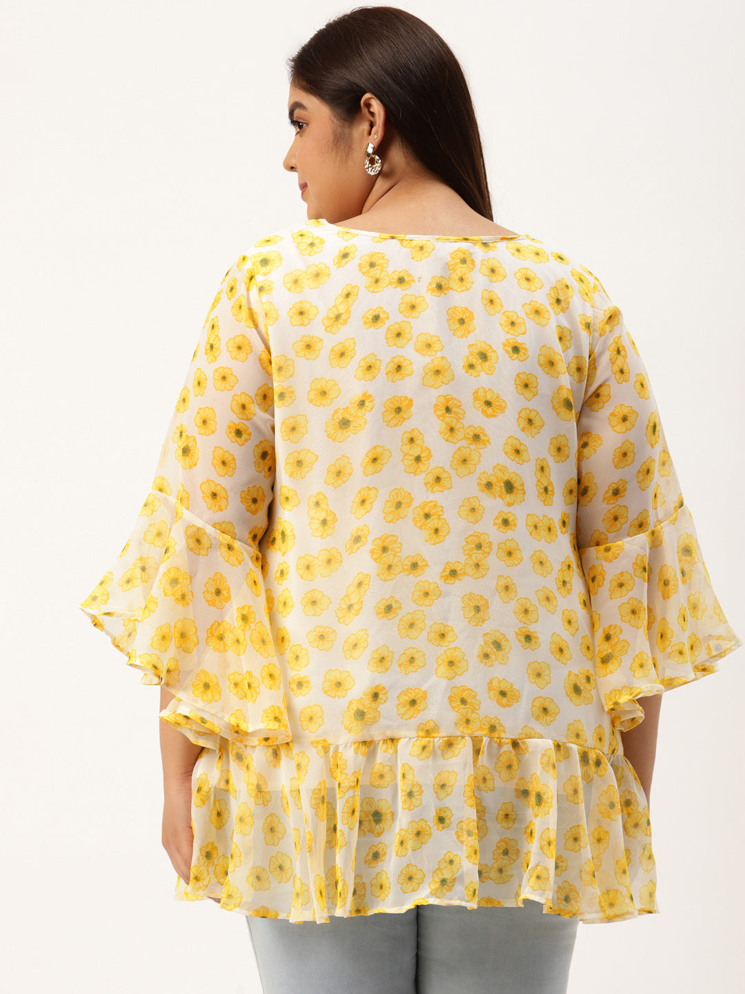 Elegant Plus Size Women Casual Top