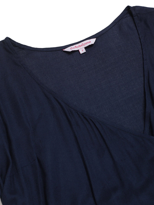 Modern Trendy Plus Size Women’s Dress