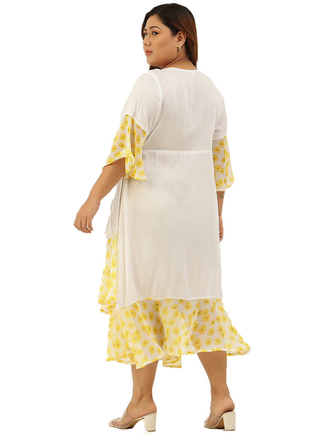 Modern Trendy Plus Size Women’s Dress