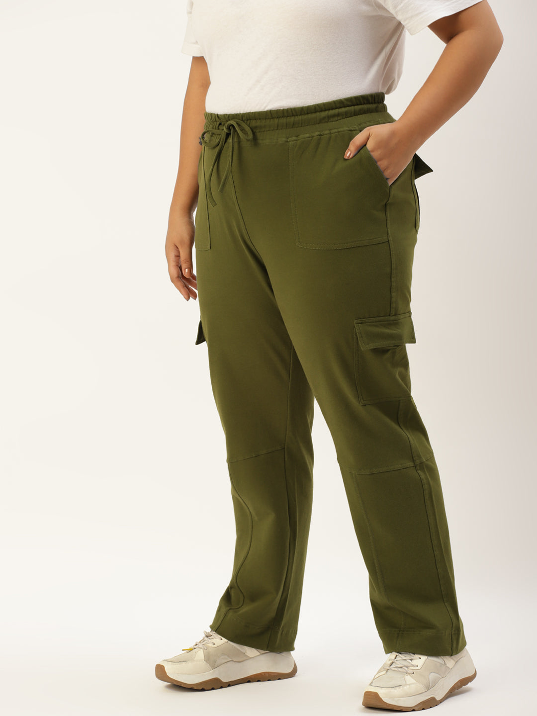 Chic Plus Size Women’s Casual Wear Trouser