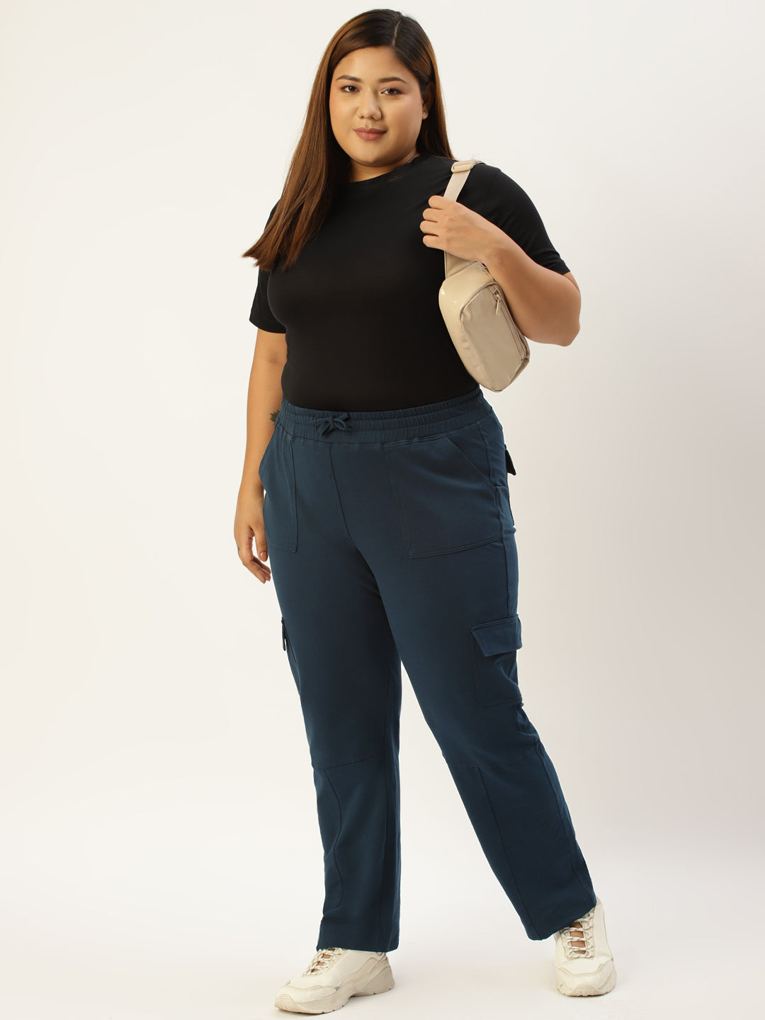 Chic Plus Size Women’s Casual Wear Trouser