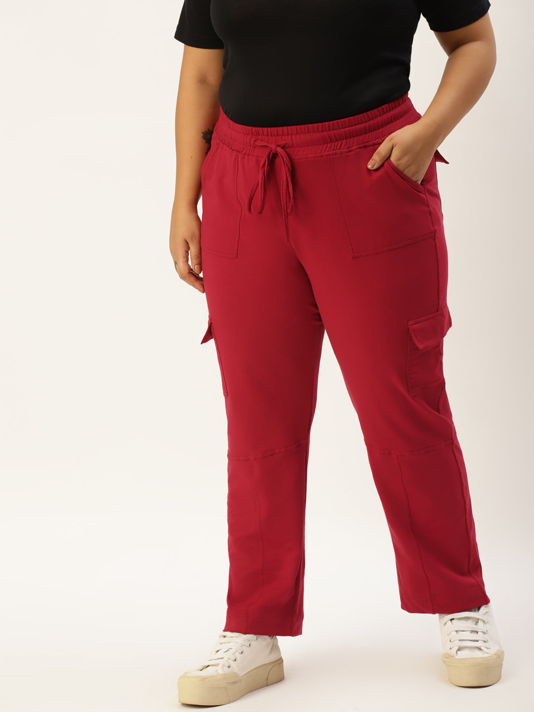 Chic Plus Size Women’s Casual Wear Trouser