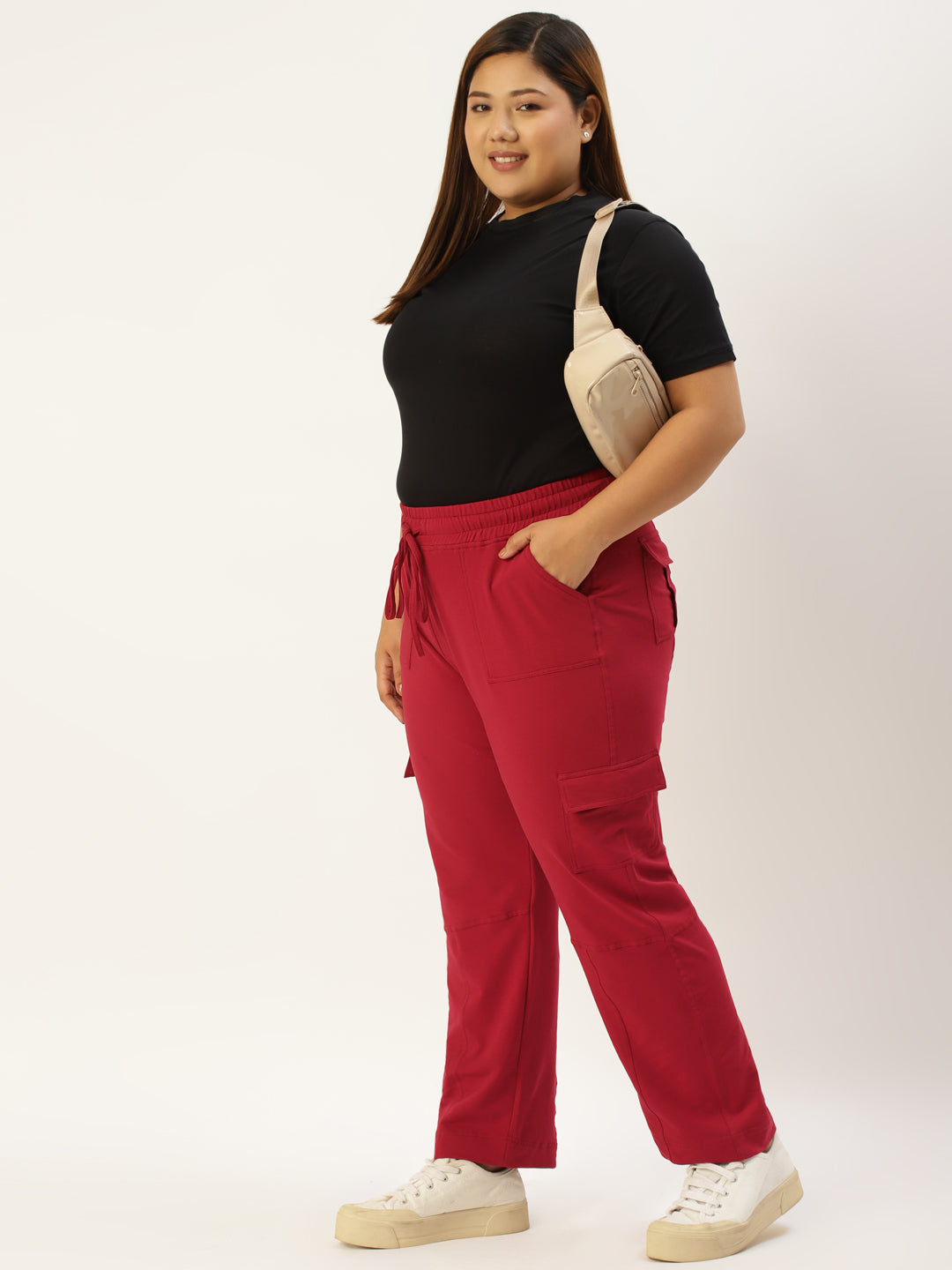 Chic Plus Size Women’s Casual Wear Trouser