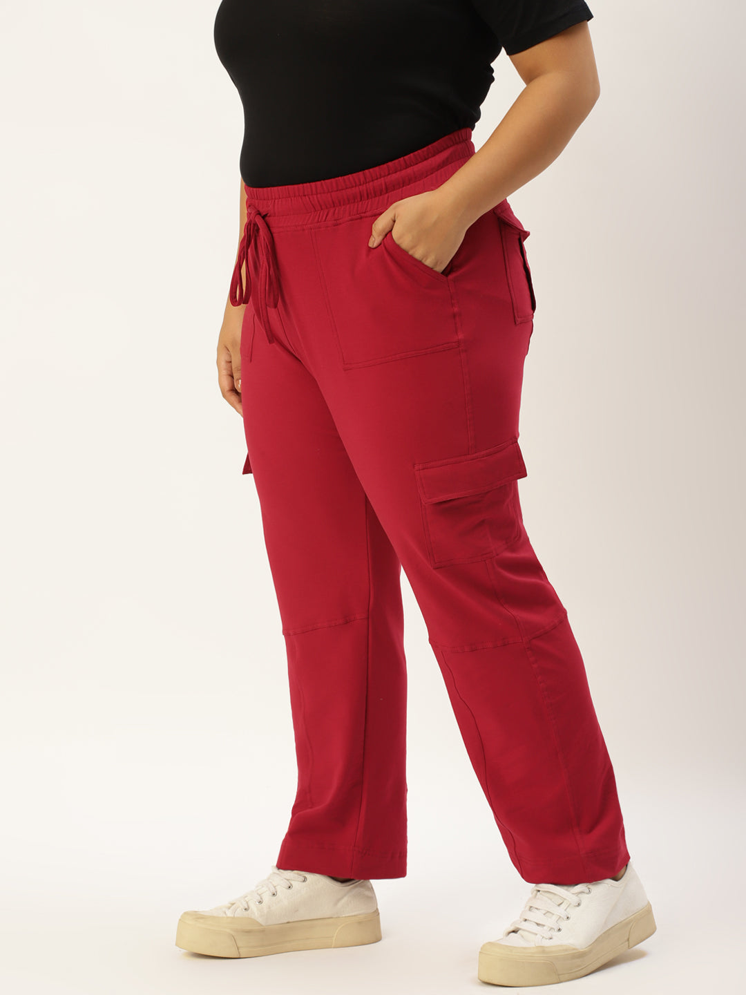Chic Plus Size Women’s Casual Wear Trouser