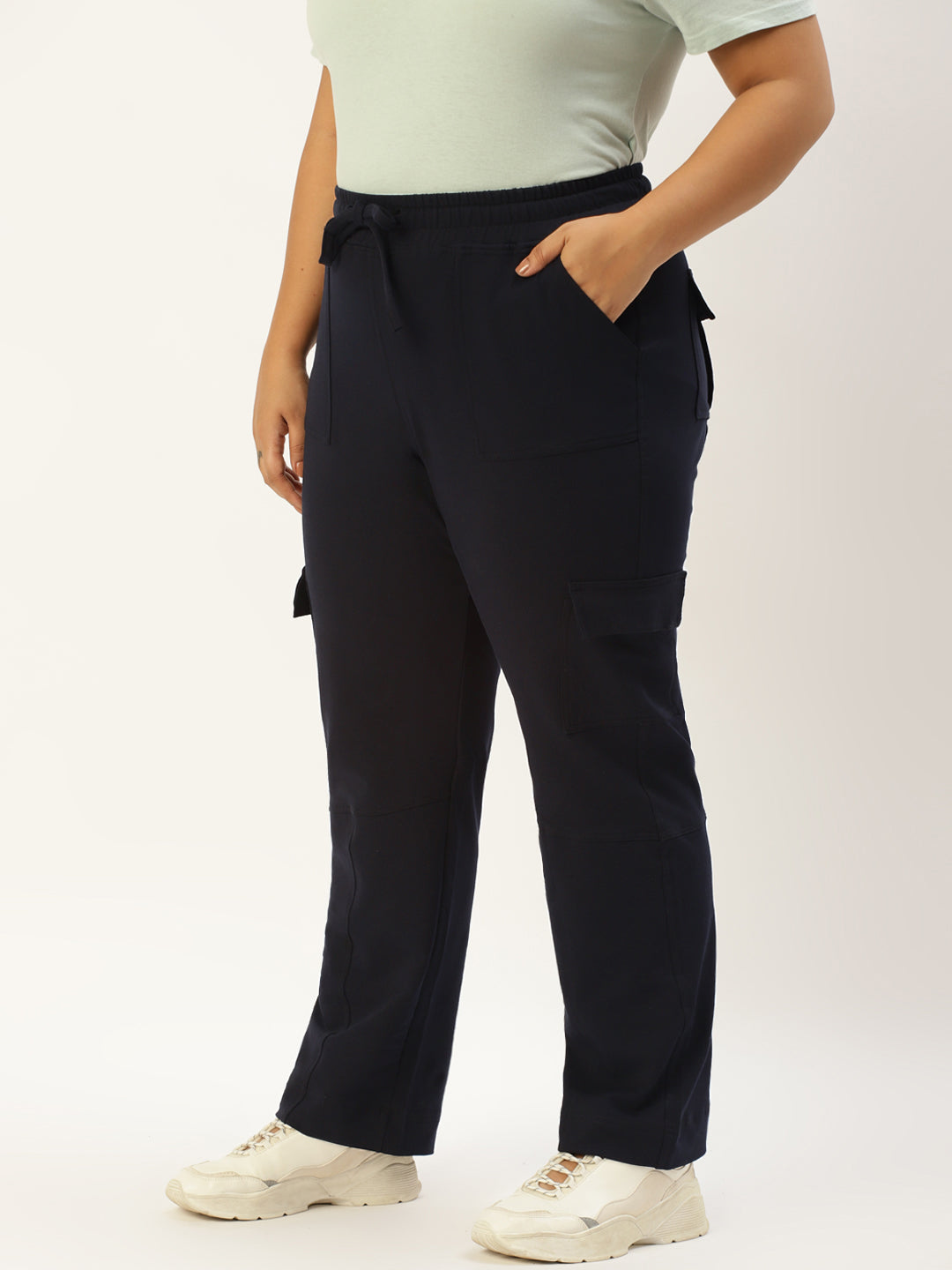 Chic Plus Size Women’s Casual Wear Trouser