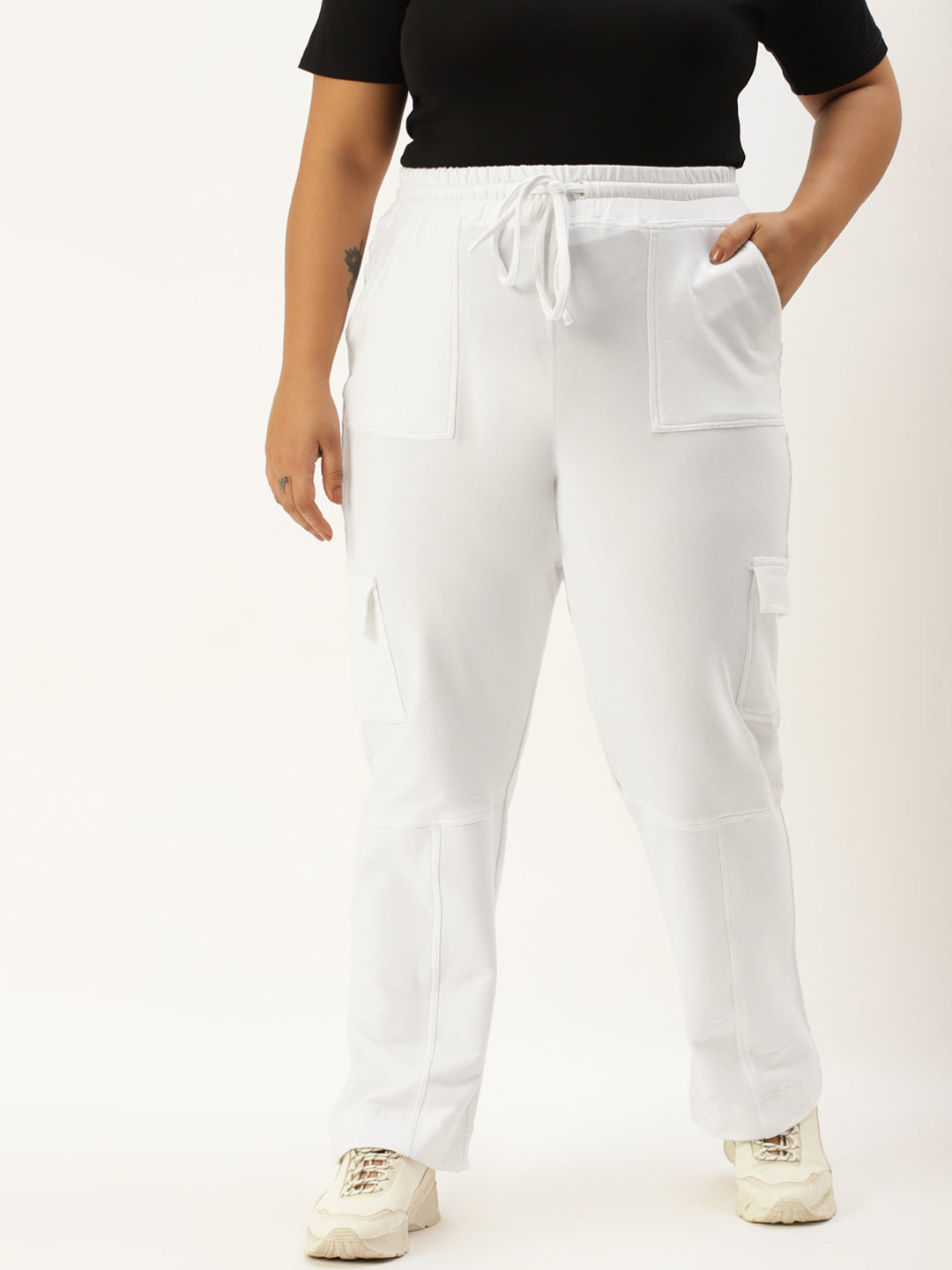 Chic Plus Size Women’s Casual Wear Trouser