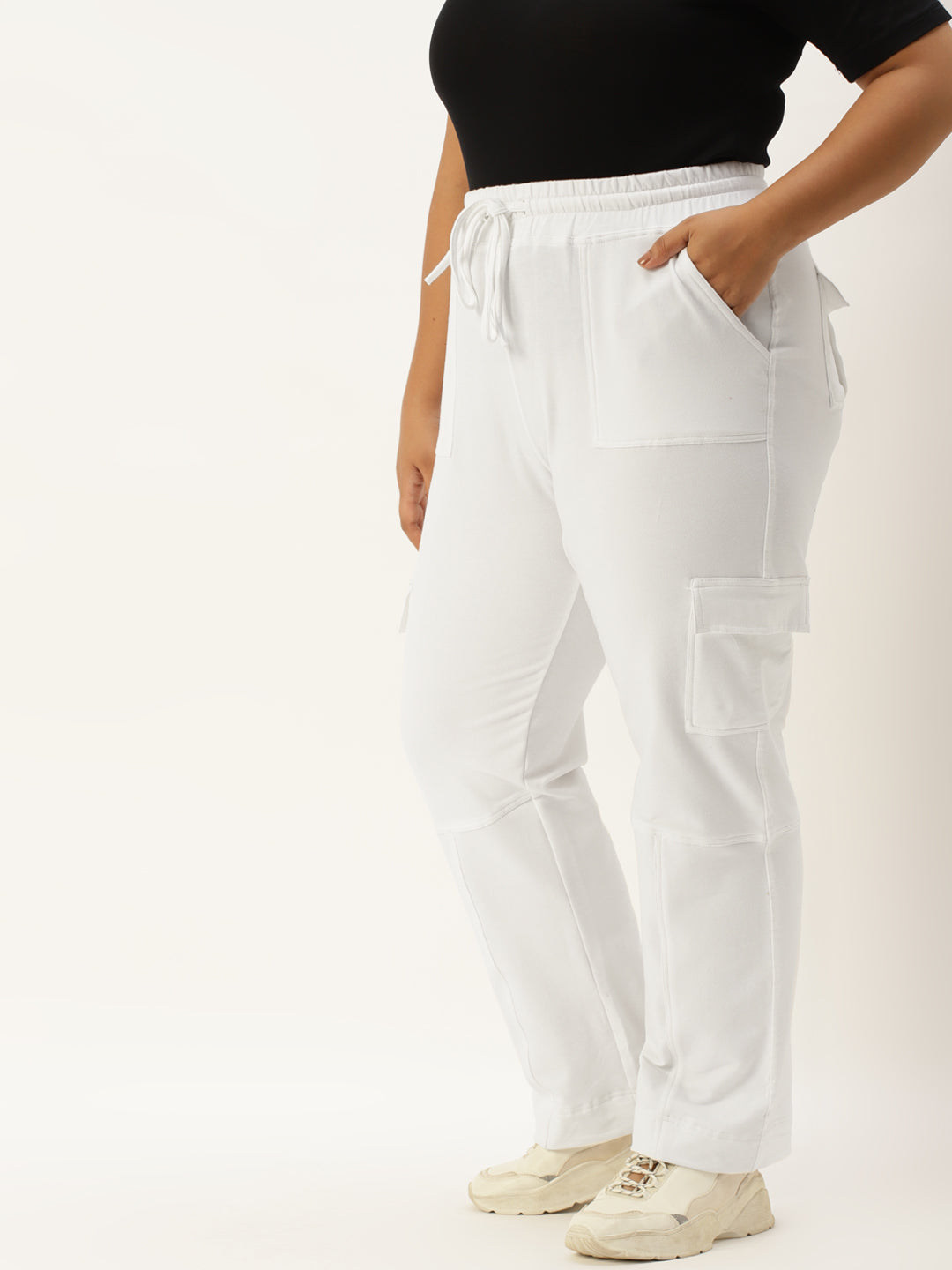 Chic Plus Size Women’s Casual Wear Trouser