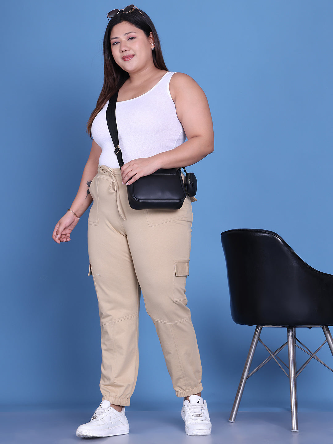 Chic Plus Size Women’s Casual Wear Trouser