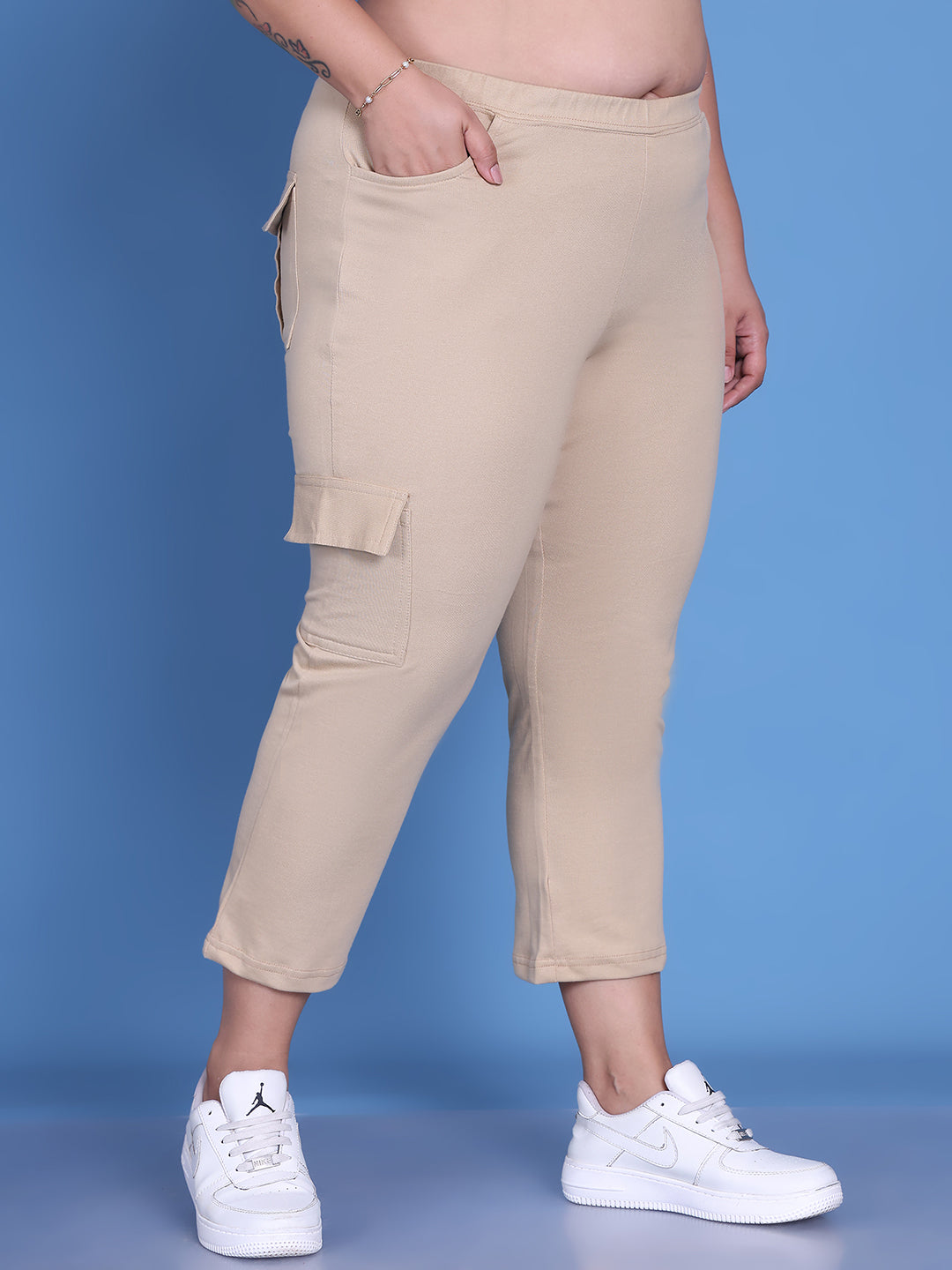 Chic Plus Size Women’s Casual Wear Trouser