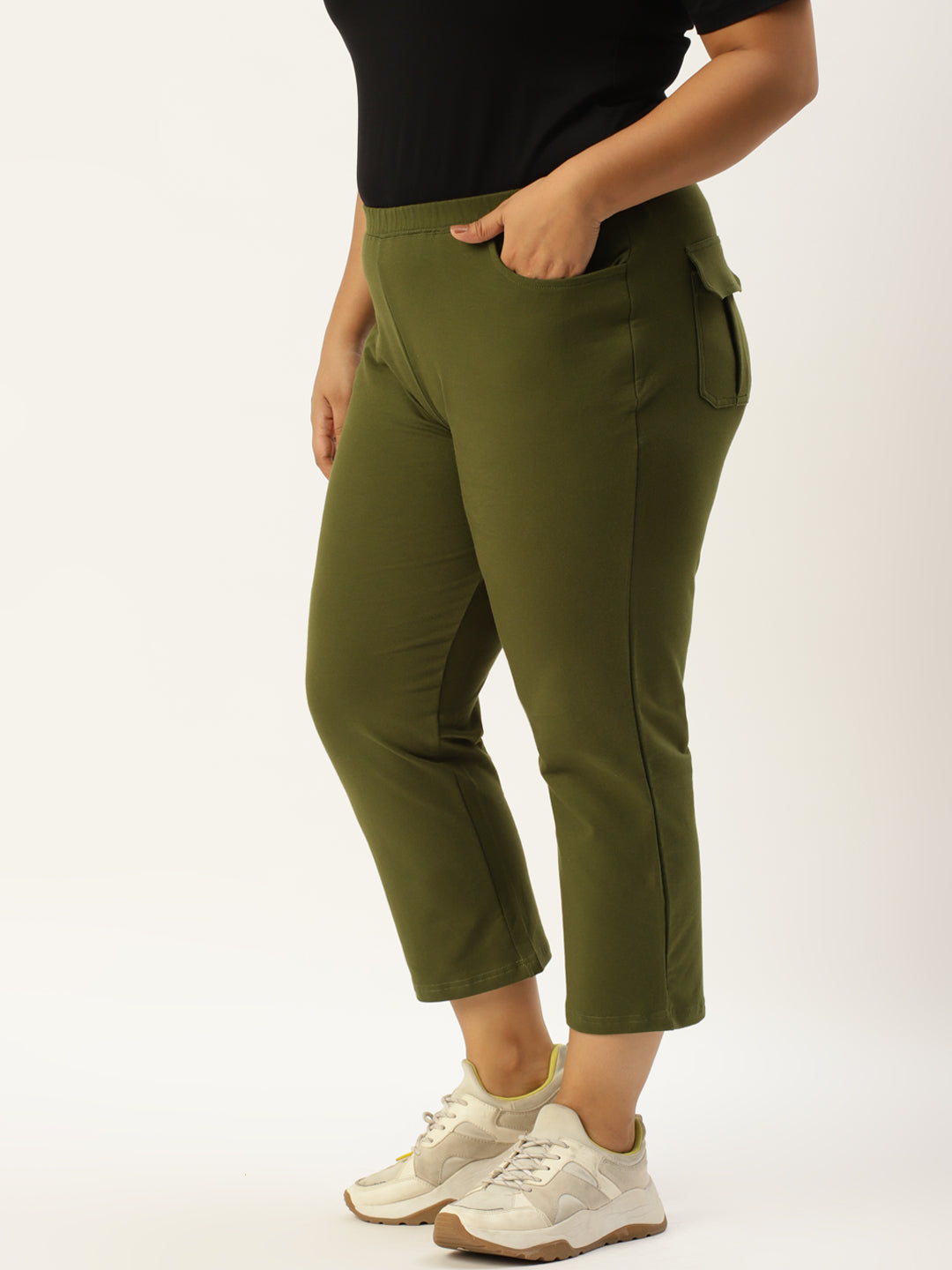 Chic Plus Size Women’s Casual Wear Trouser