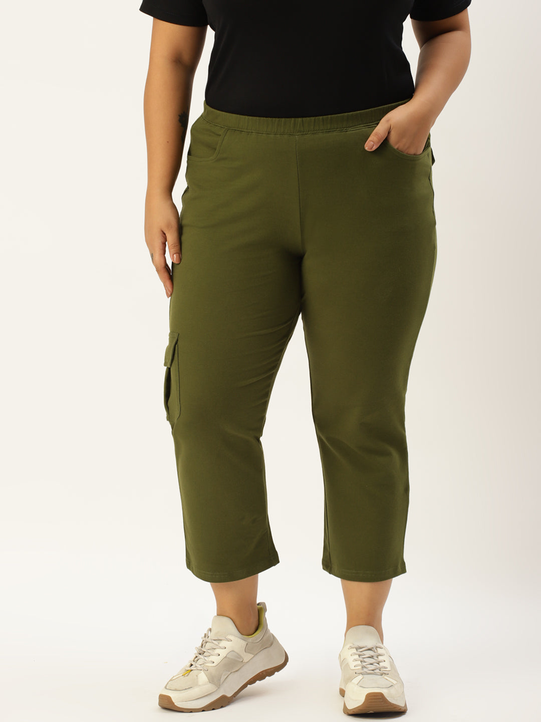 Chic Plus Size Women’s Casual Wear Trouser