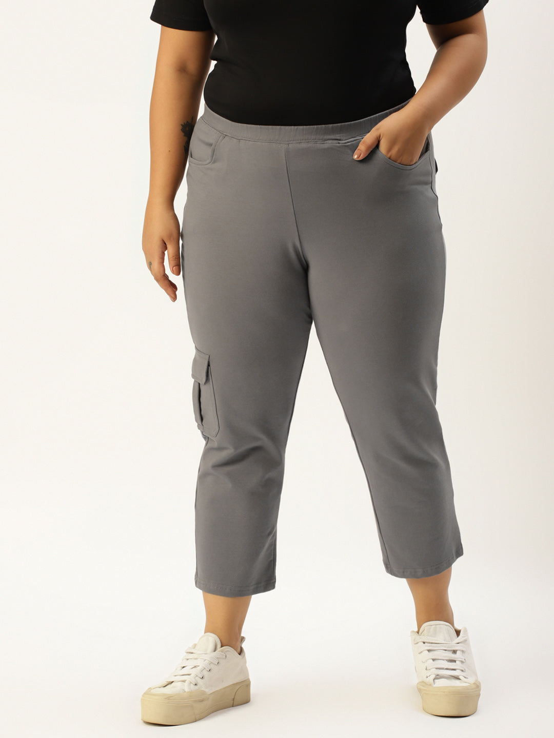 Chic Plus Size Women’s Casual Wear Trouser