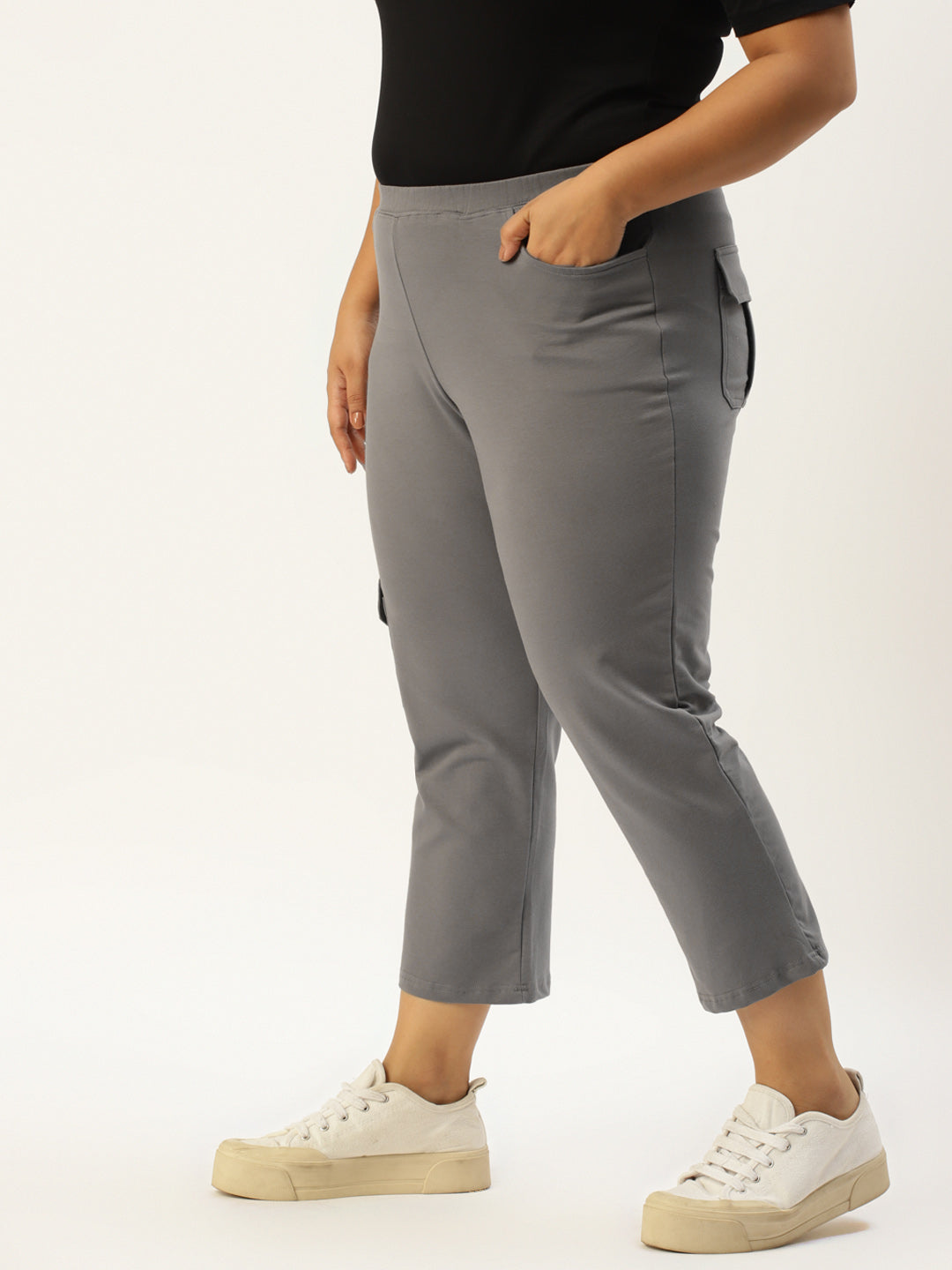 Chic Plus Size Women’s Casual Wear Trouser