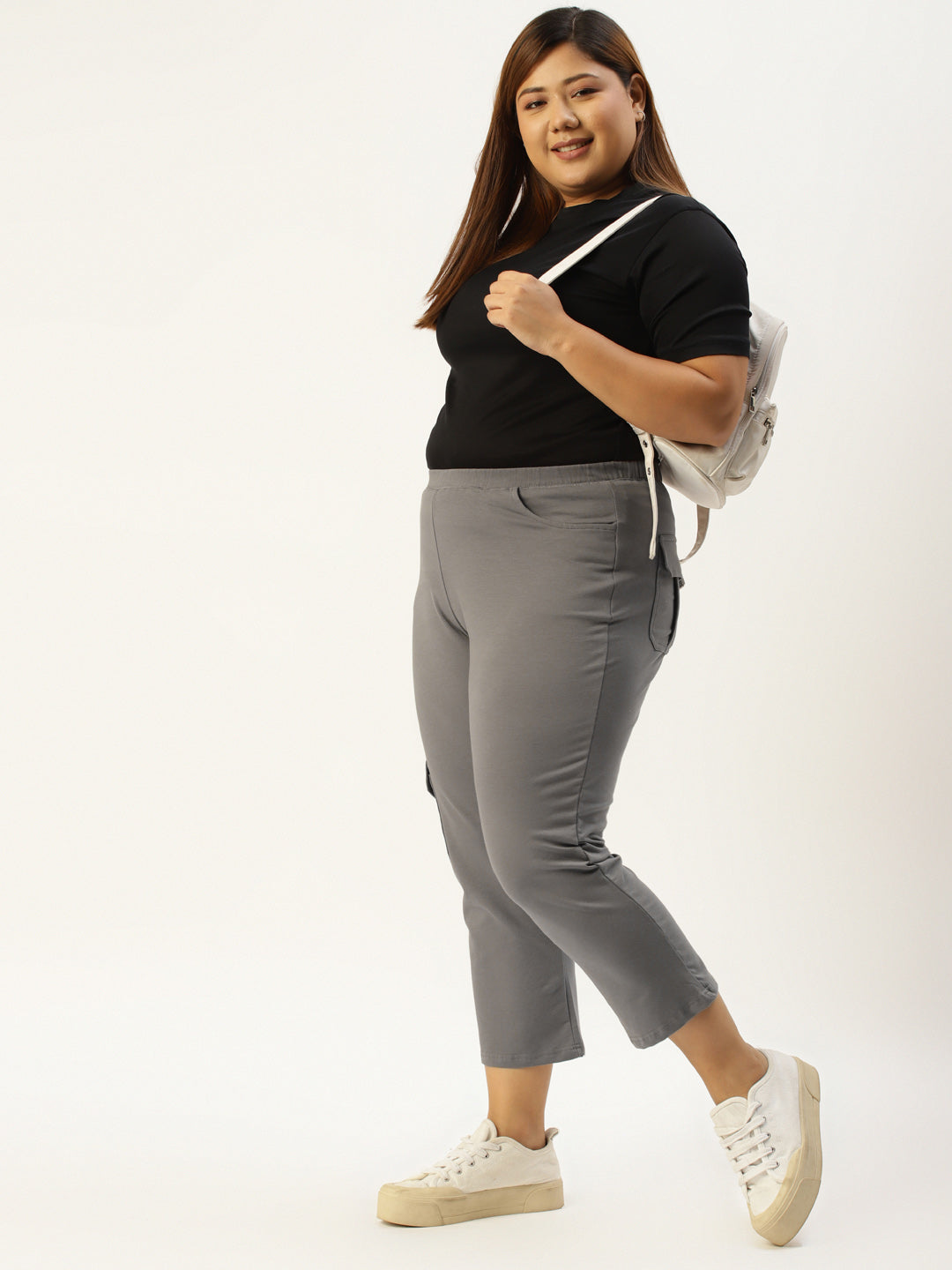 Chic Plus Size Women’s Casual Wear Trouser