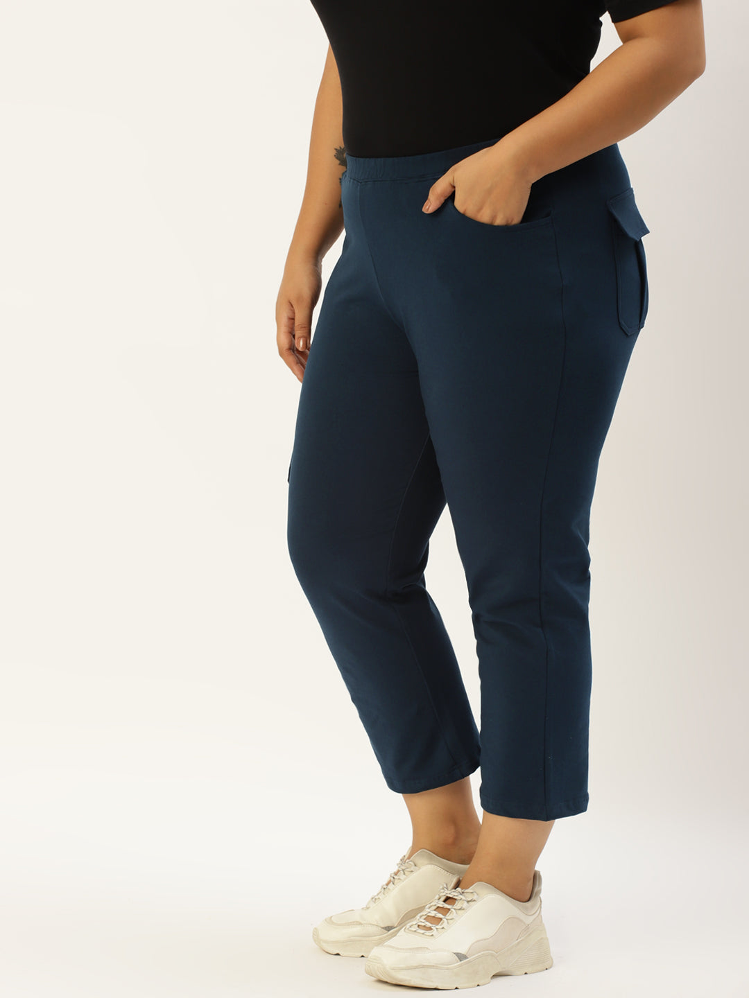 Chic Plus Size Women’s Casual Wear Trouser