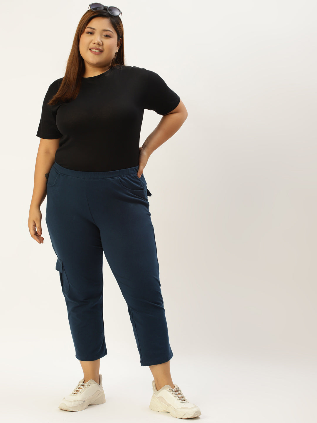Chic Plus Size Women’s Casual Wear Trouser