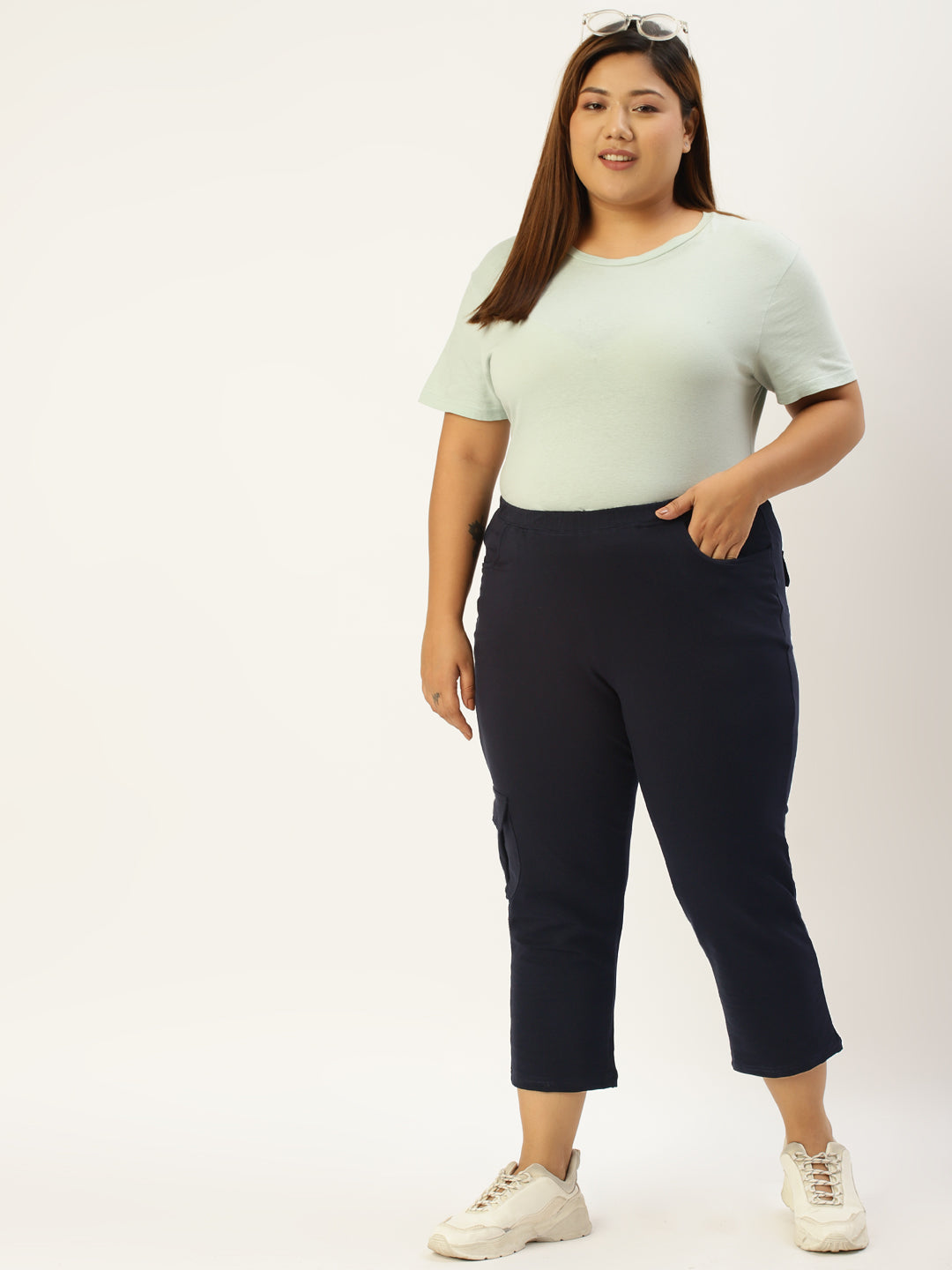 Chic Plus Size Women’s Casual Wear Trouser