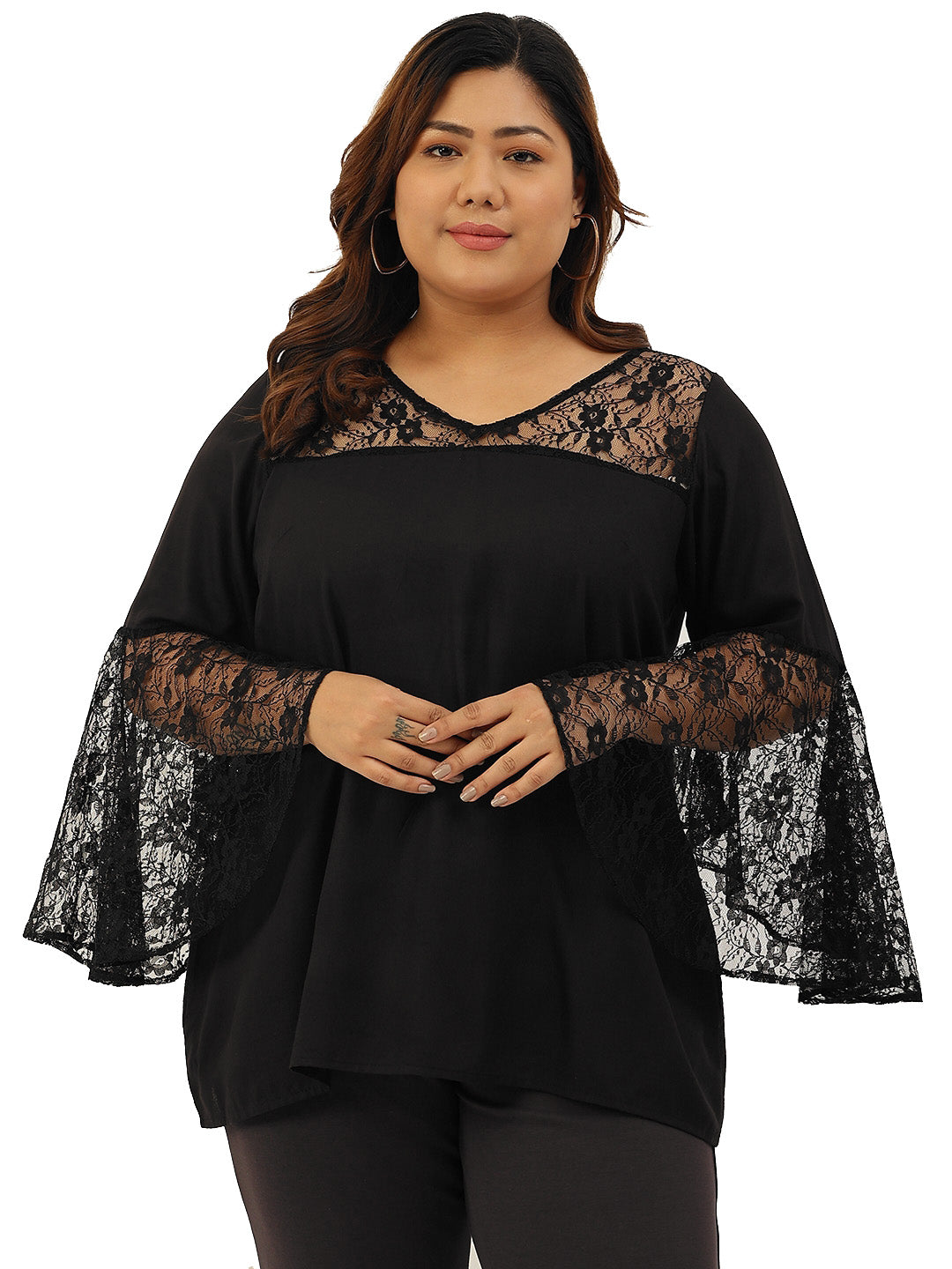 Elegant Plus Size Women Casual Top