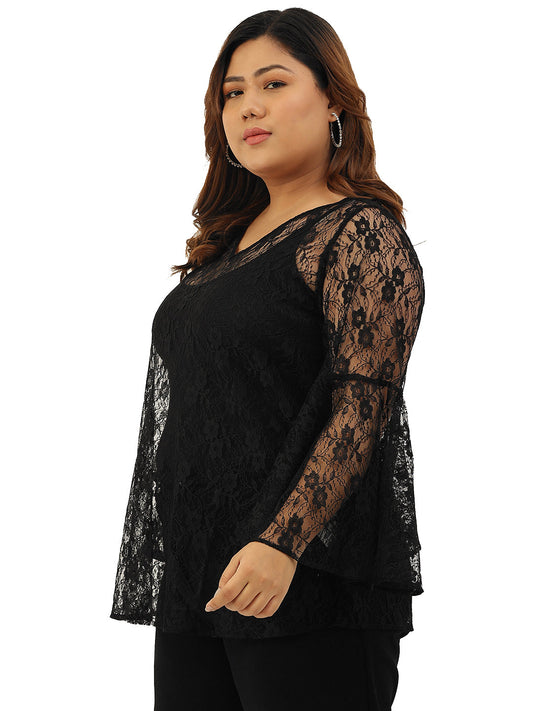 Elegant Plus Size Women Casual Top