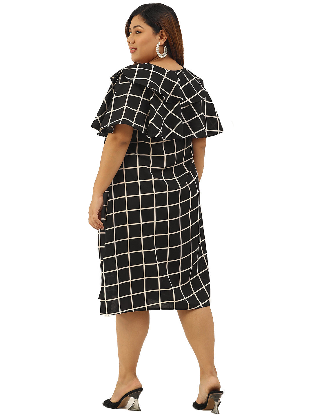 Modern Trendy Plus Size Women’s Dress