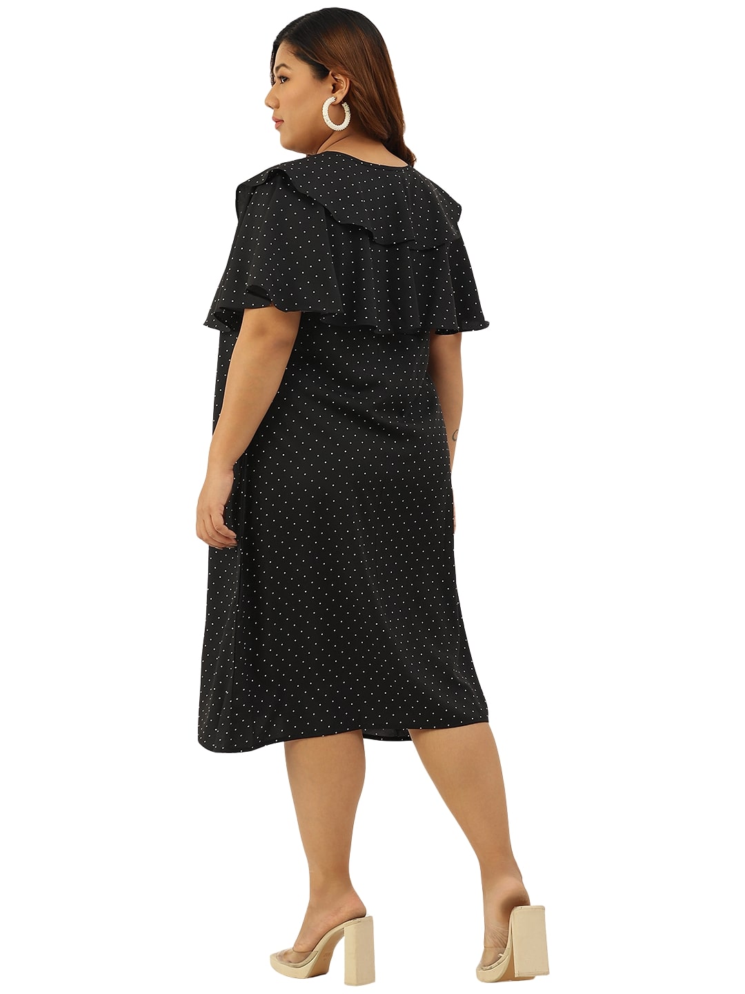 Modern Trendy Plus Size Women’s Dress