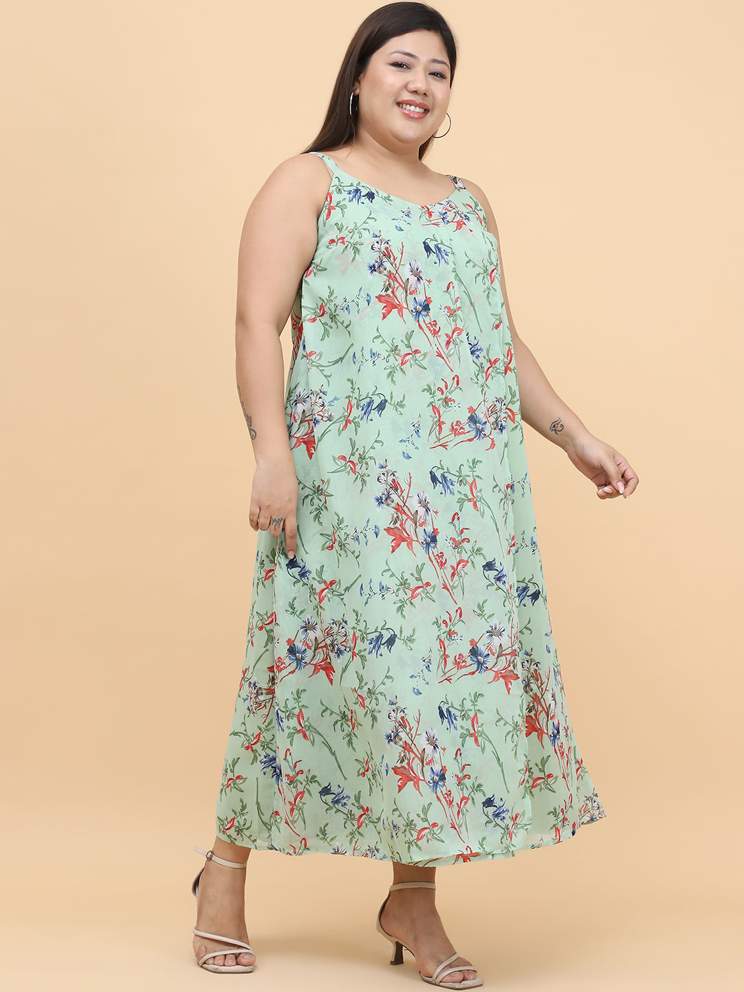 Plus Size A-Line Dress