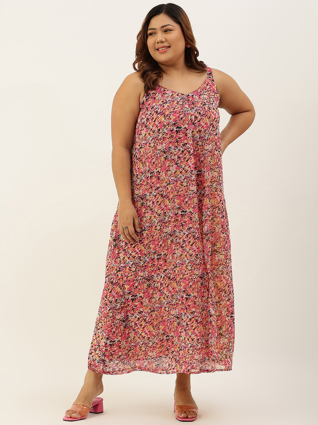 Plus Size A-Line Dress