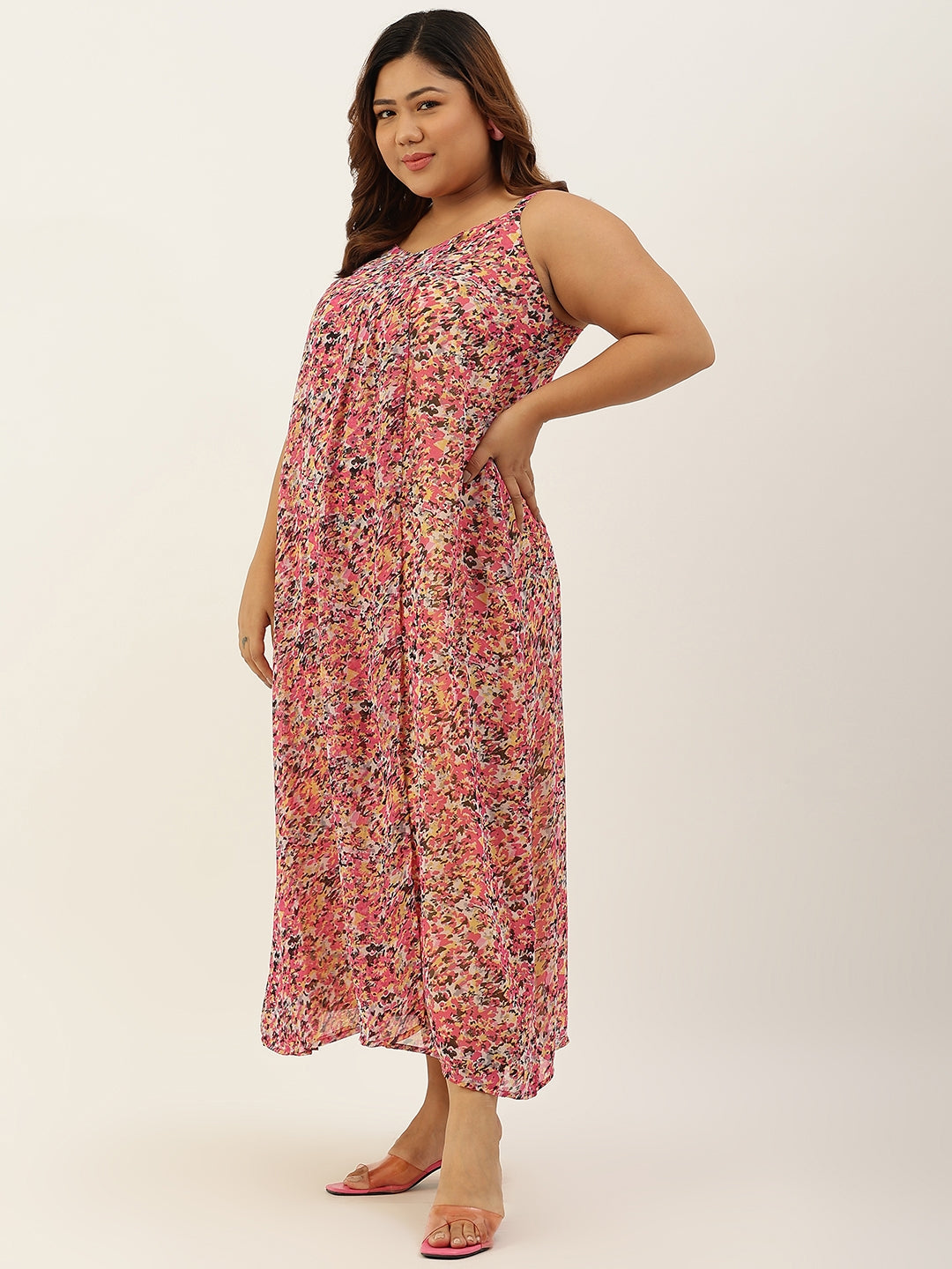 Plus Size A-Line Dress