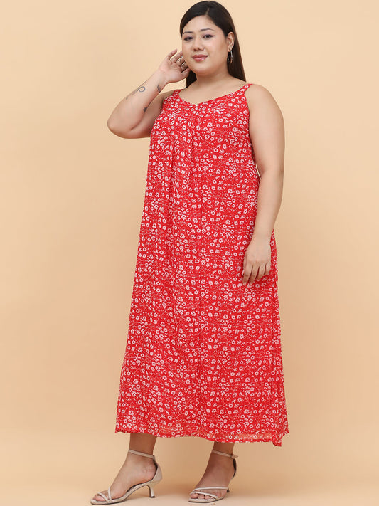 Plus Size A-Line Dress