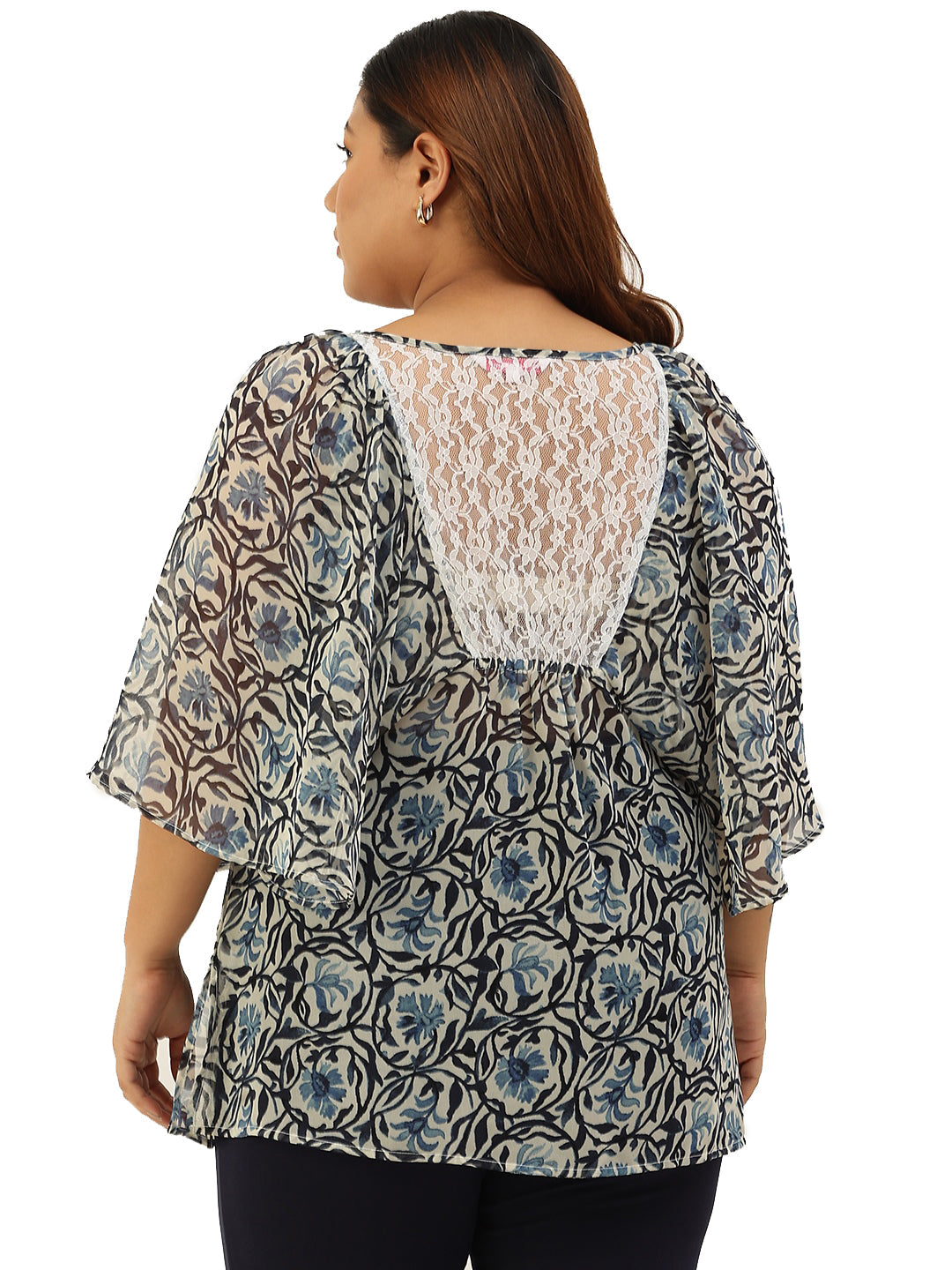 Elegant Plus Size Women Casual Top