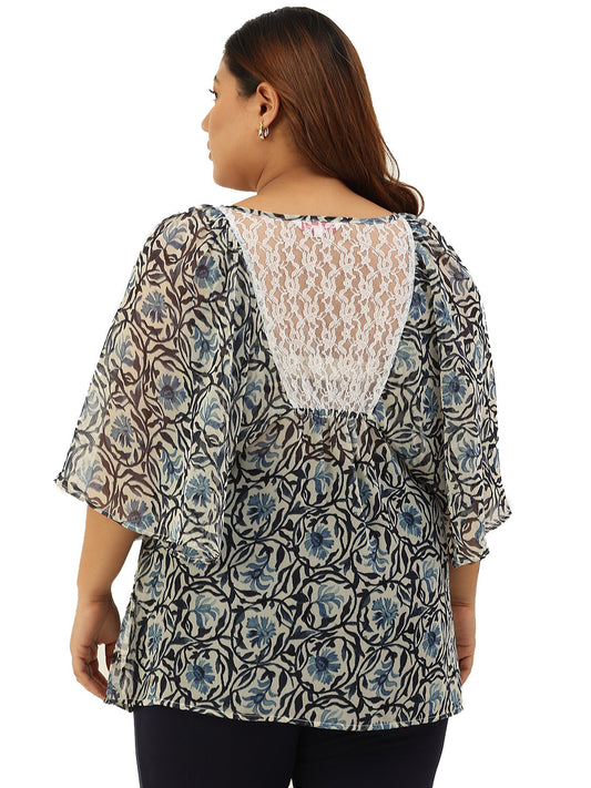 Elegant Plus Size Women Casual Top