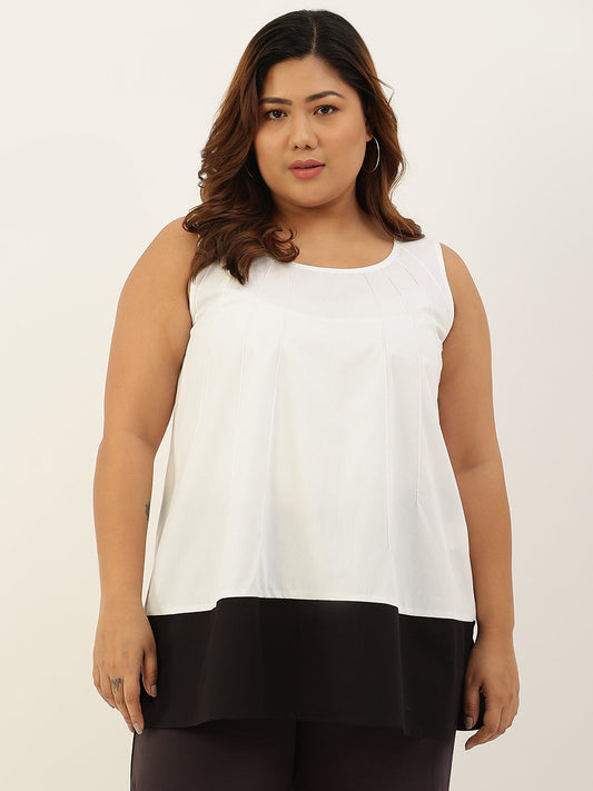 Elegant Plus Size Women Casual Top