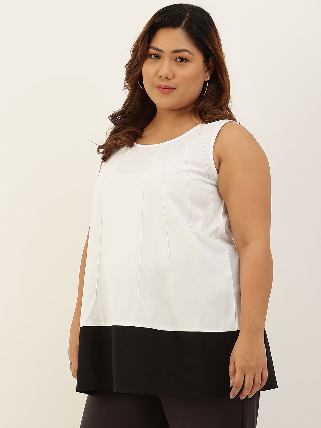 Elegant Plus Size Women Casual Top