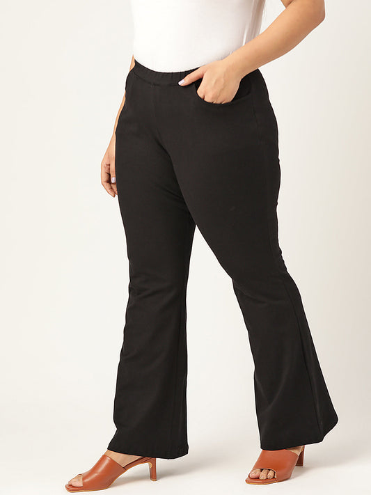 Chic Plus Size Women’s Casual Wear Trouser