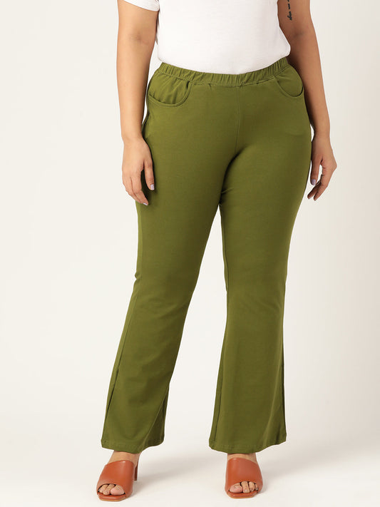 Chic Plus Size Women’s Casual Wear Trouser