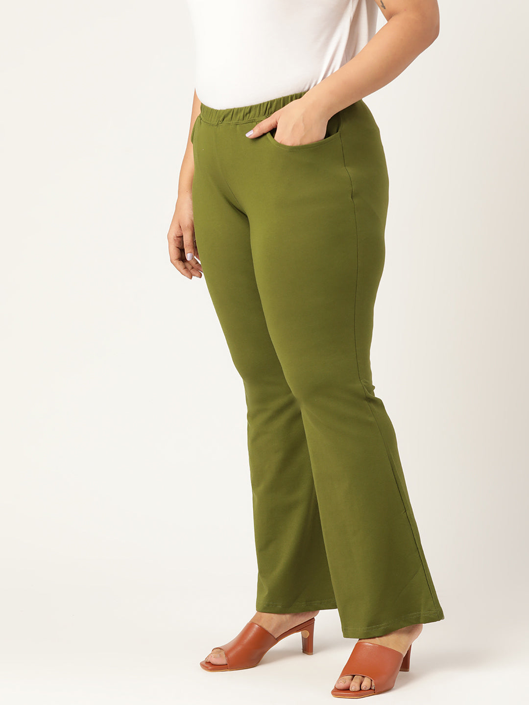 Chic Plus Size Women’s Casual Wear Trouser