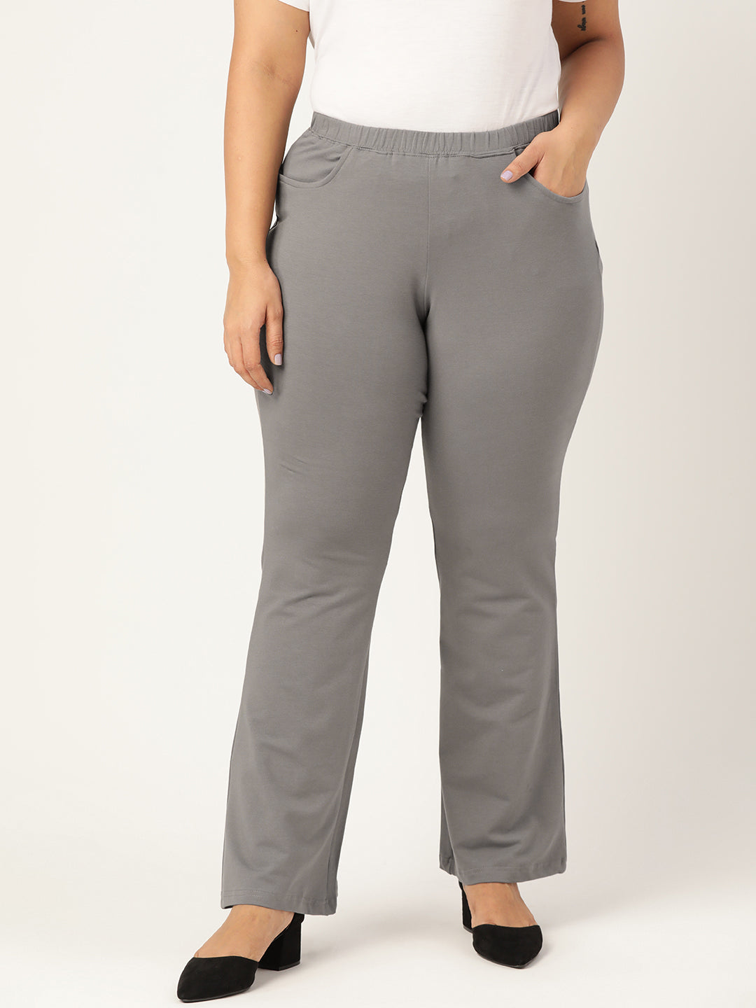 Chic Plus Size Women’s Casual Wear Trouser