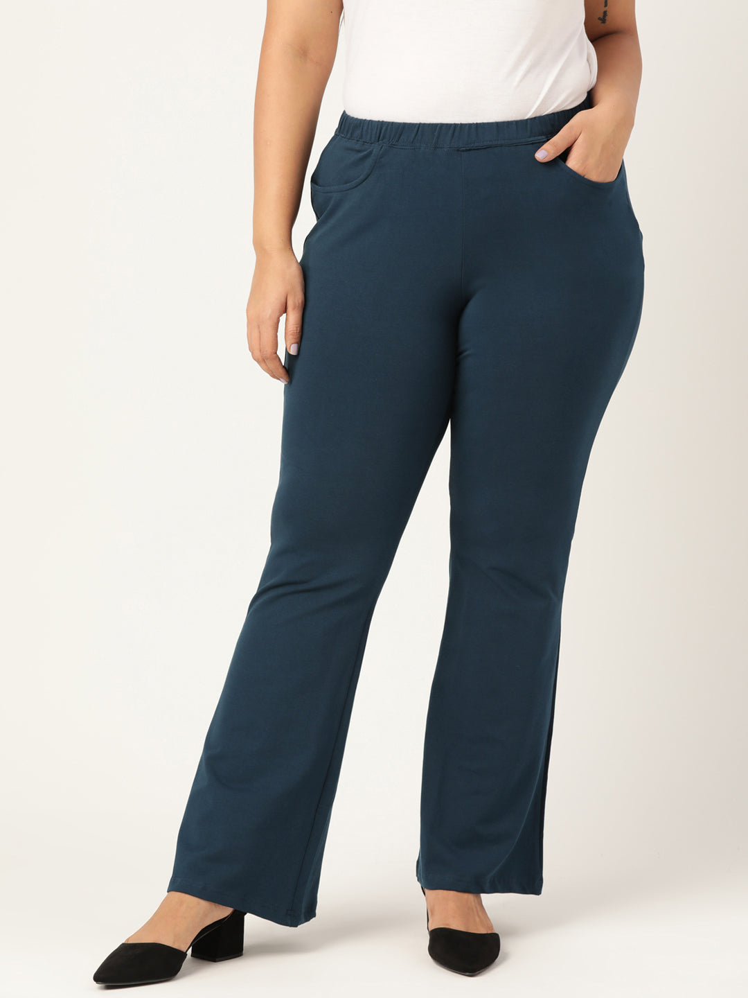 Chic Plus Size Women’s Casual Wear Trouser