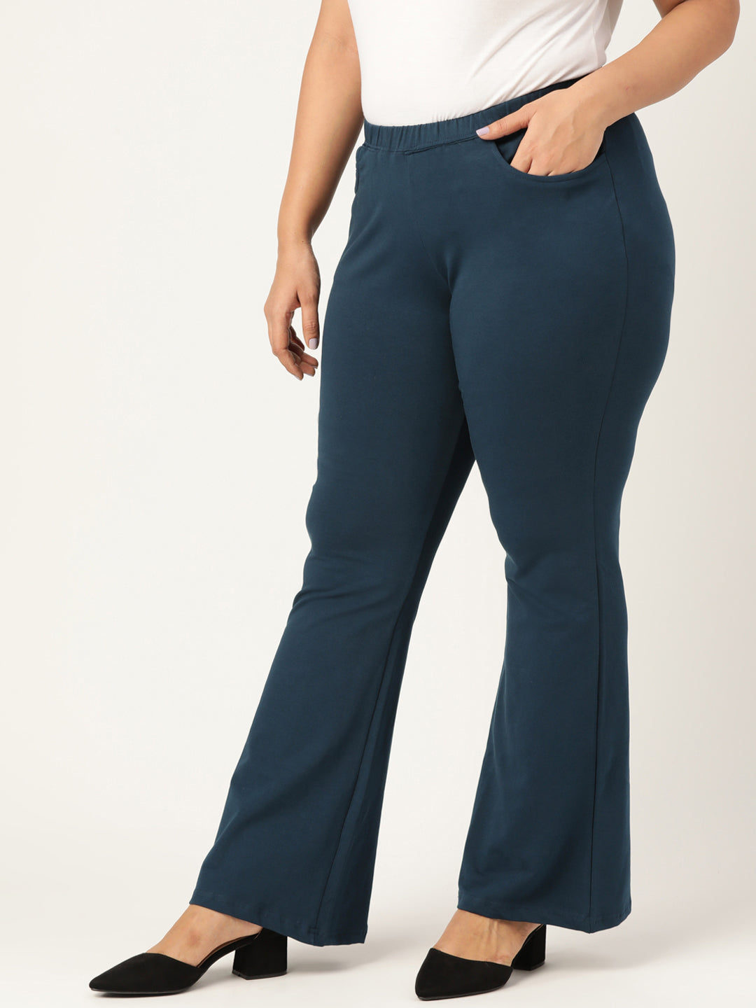 Chic Plus Size Women’s Casual Wear Trouser
