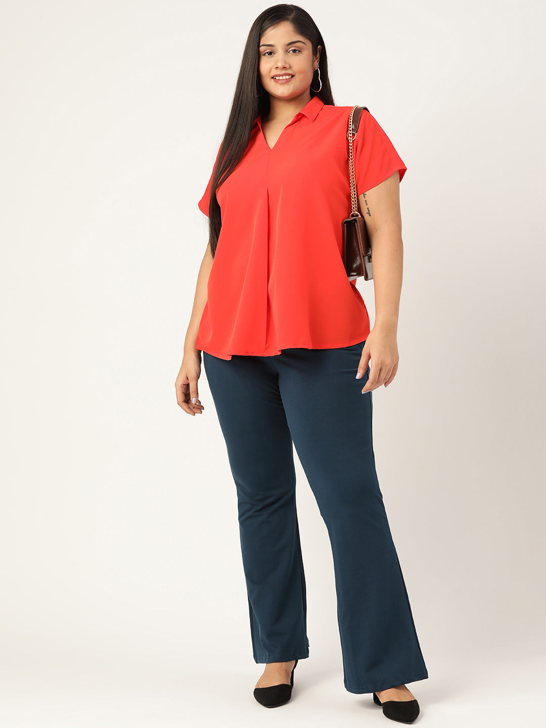 Chic Plus Size Women’s Casual Wear Trouser