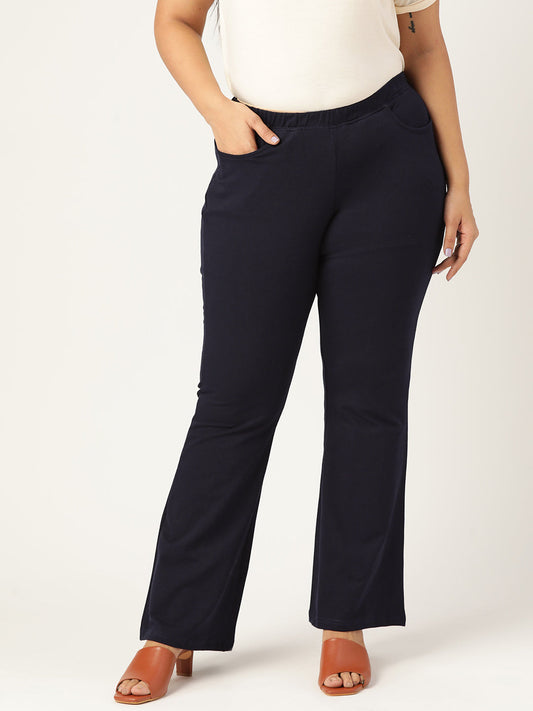 Chic Plus Size Women’s Casual Wear Trouser